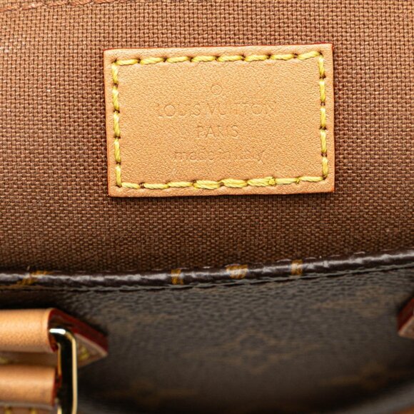 LOUIS VUITTON Brown Monogram Leather Shoulder Bag - Picture 5 of 6